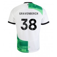 Fotballdrakt Herre Liverpool Ryan Gravenberch #38 Bortedrakt 2023-24 Kortermet